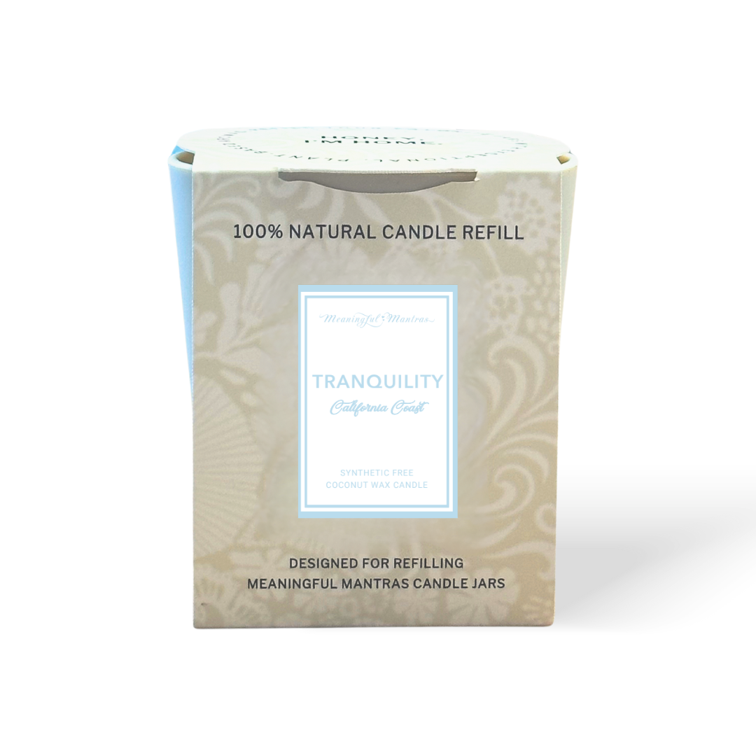 Tranquility California Coast Natural Candle 8oz Kaia Collection Refill