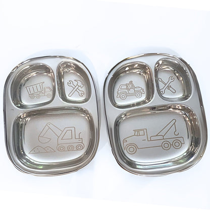 Trucks Stainless Steel Divided Plate Set (Two)