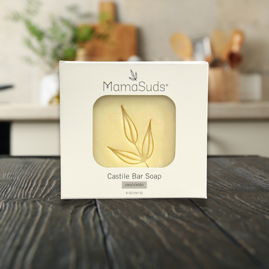 Unscented Castile Bar Soap | Traditional
