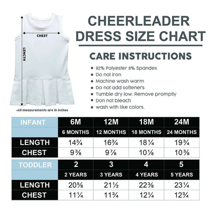 Vive La Fete - Green and Gold Sleeveless Cheerleader Dress