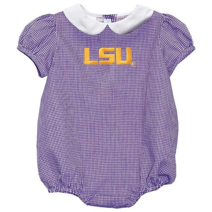 Vive La Fete - LSU Tigers Embroidered Bubble for Girls
