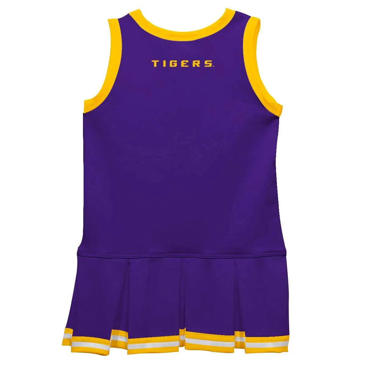 Vive La Fete - LSU Tigers Game Day Purple Sleeveless Cheerleader Dress