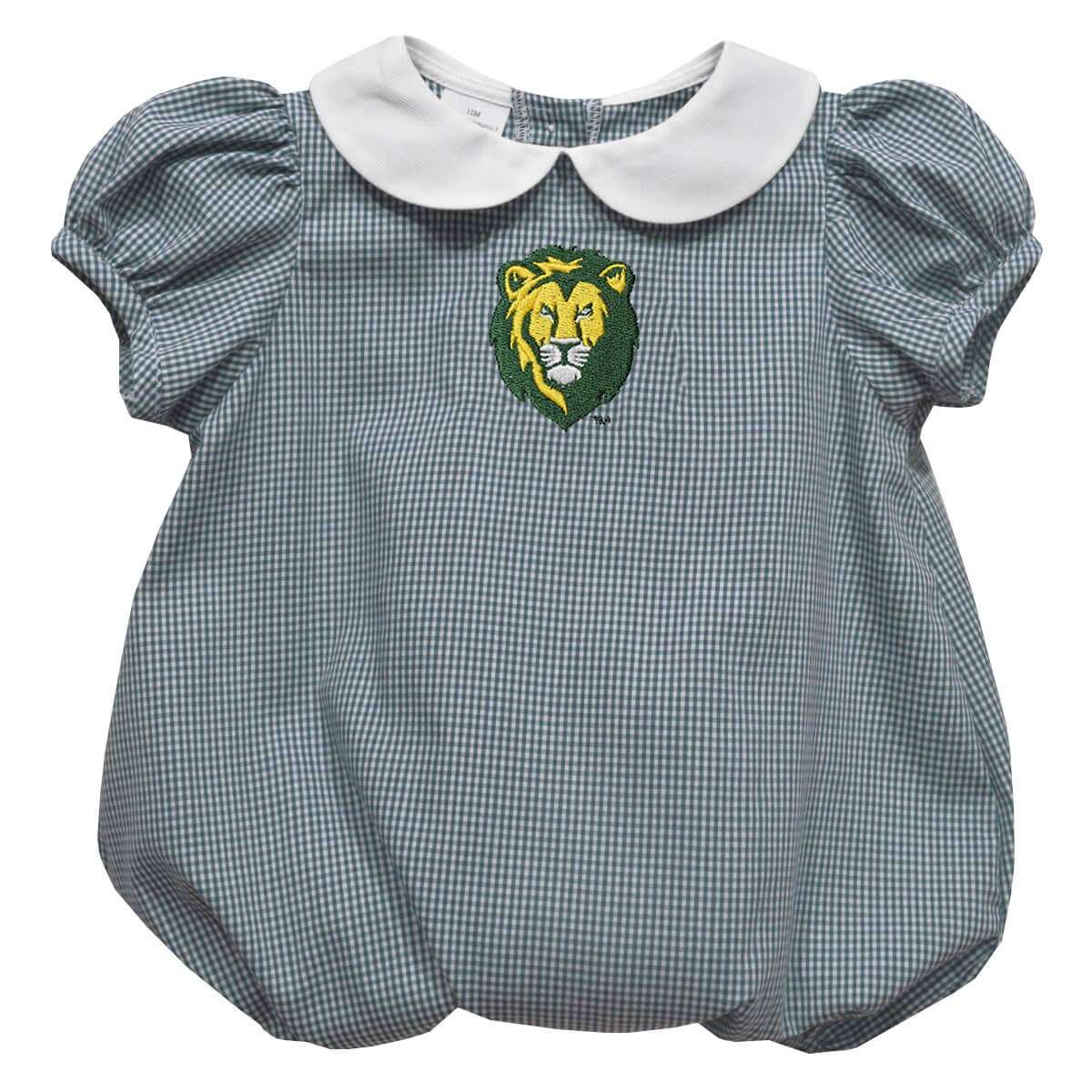 Vive La Fete - Southeastern Louisiana Embroider Girls Baby Bubble Charlotte