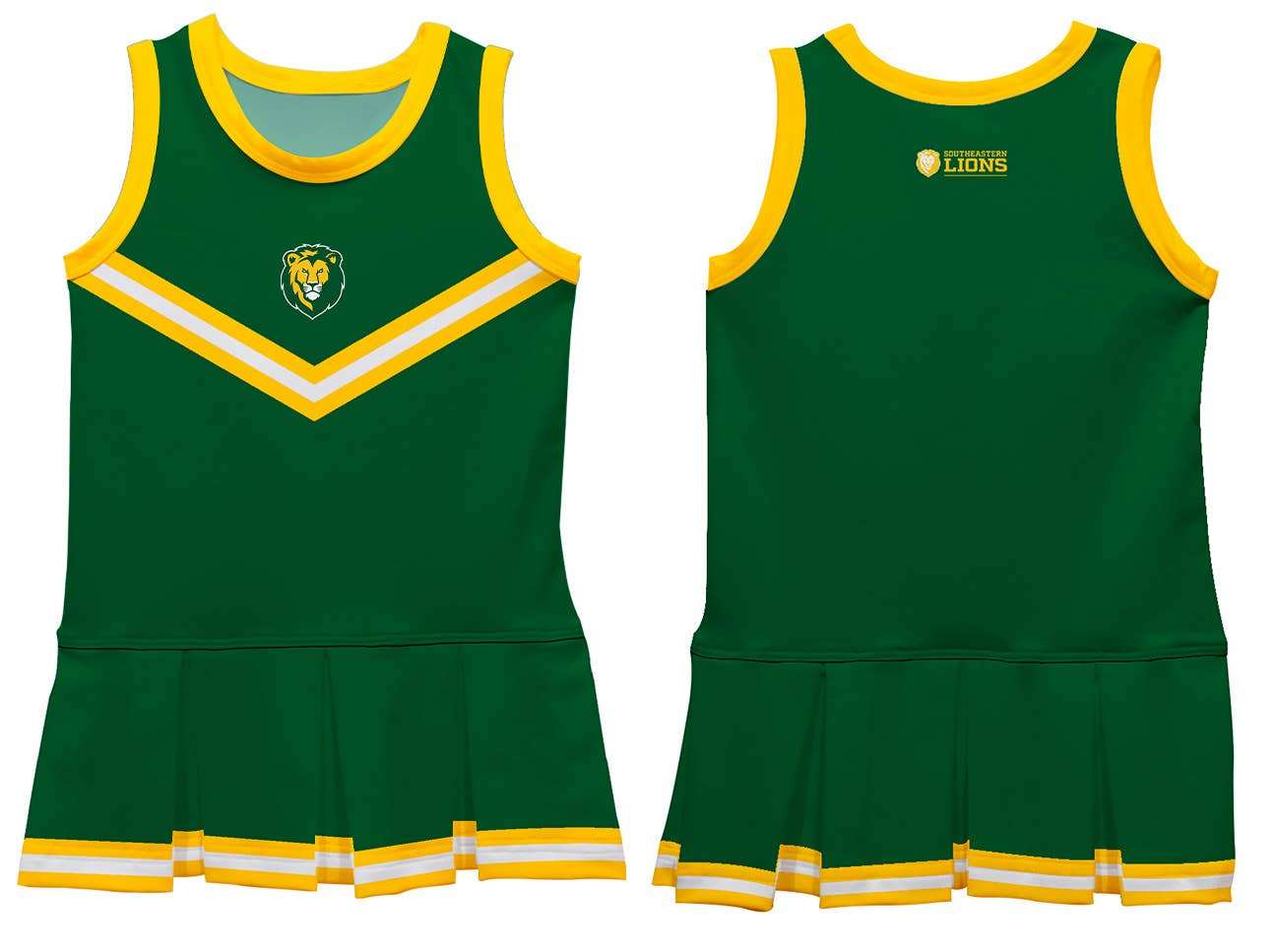 Vive La Fete - Southeastern Louisiana Lions Sleeveless Cheerleader Dress