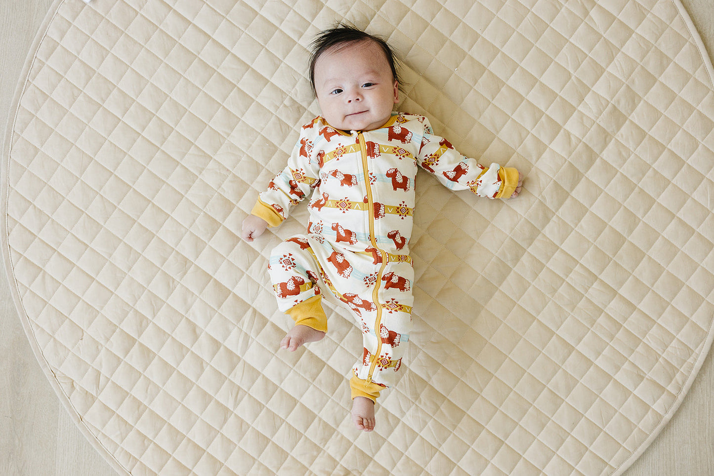 GOTS Certified Organic Cotton Zippy - Aztec Pony