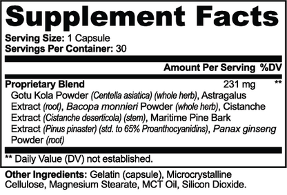 Gotu Kola & Bacopa Clarity Complex
