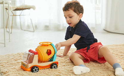 Fun Learning Wooden Shape Sorter for 1-2 Year-Olds