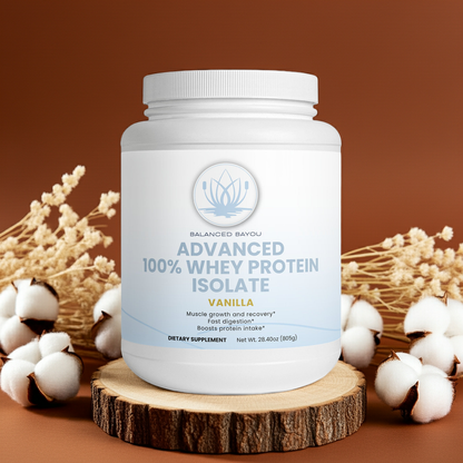 Advanced 100% Whey Protein Isolate (Vanilla)