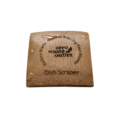 Bamboo Dish Scraper