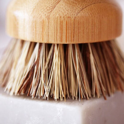 Tilley + Me Set of 2Sustainable Bamboo Pot Scrubber - Tough on Stains, Gentle on Earth