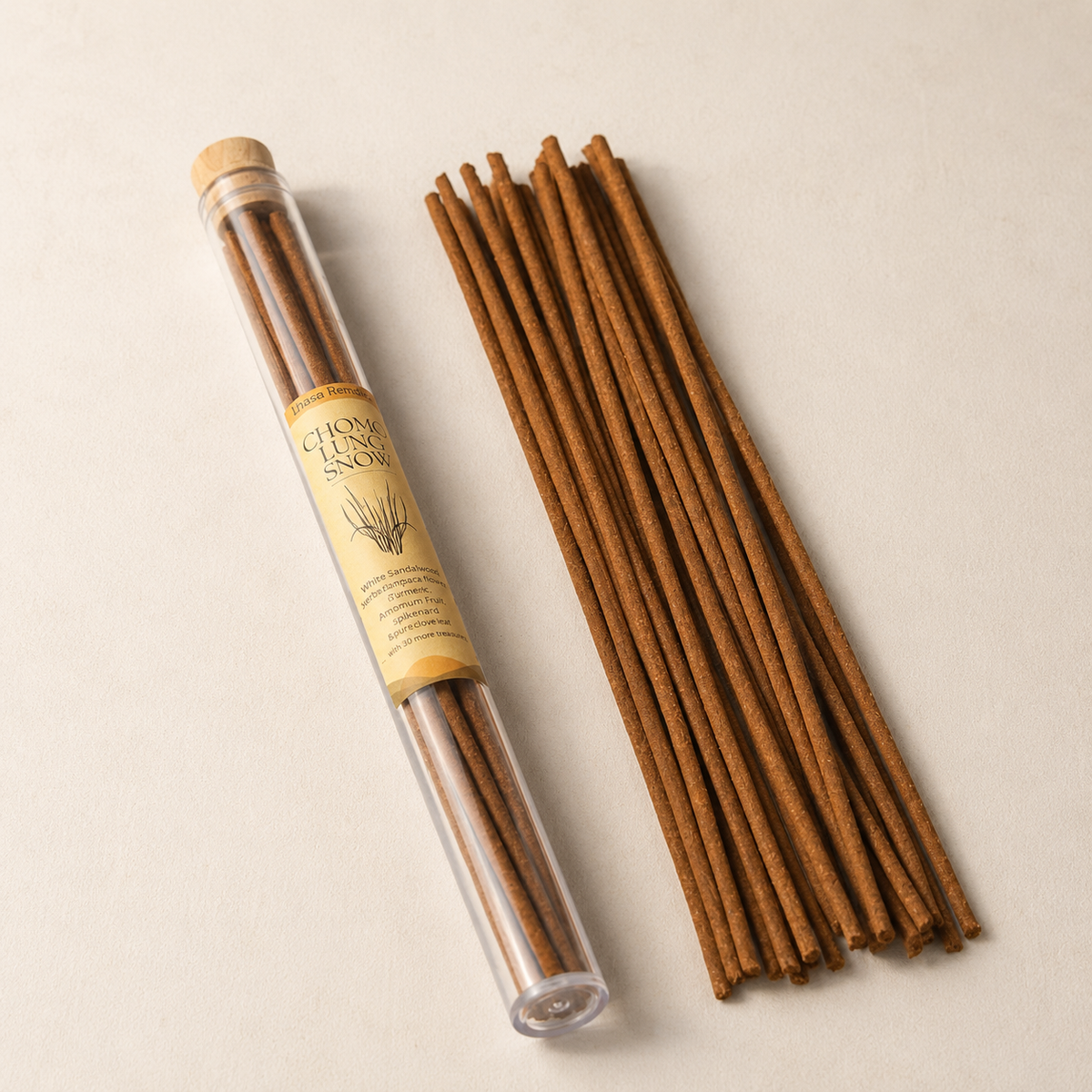 Chomolung Snow Tibetan Incense Sticks for Deep Cleansing