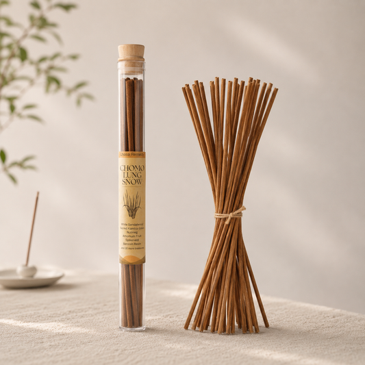 Chomolung Snow Tibetan Incense Sticks for Deep Cleansing