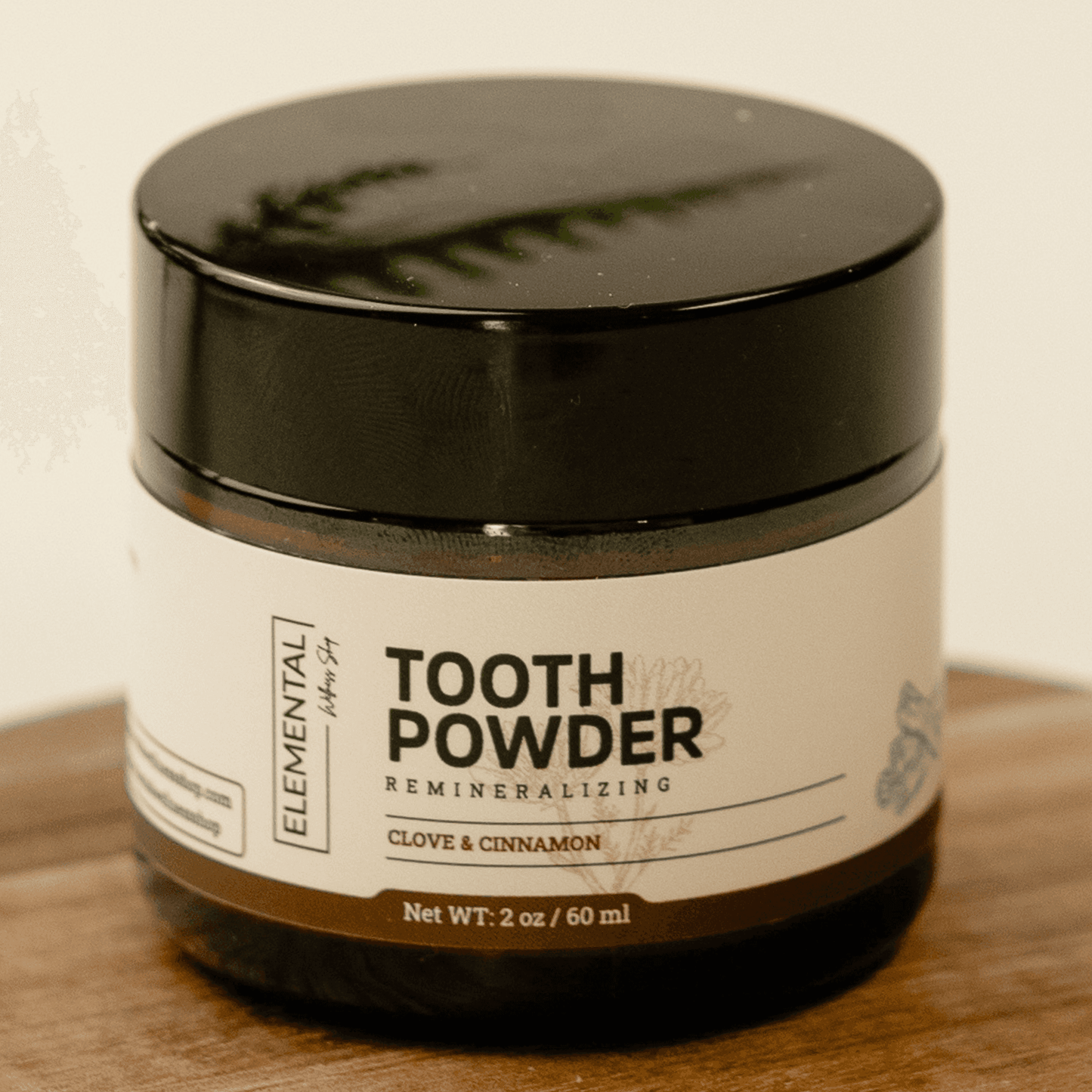 Herbal Remineralizing Tooth Powder – Fluoride-Free, Natural & Non-Toxic