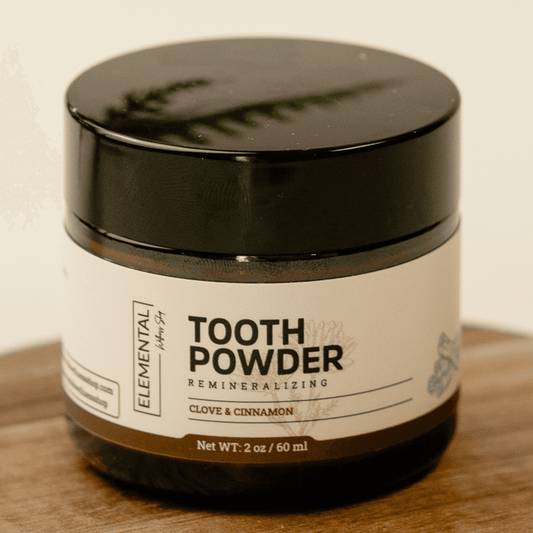 Herbal Remineralizing Tooth Powder – Fluoride-Free, Natural & Non-Toxic