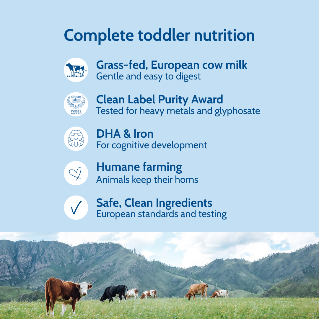 Holle Cow Milk Toddler Drink - Stage 3 | Non GMO (14 oz)