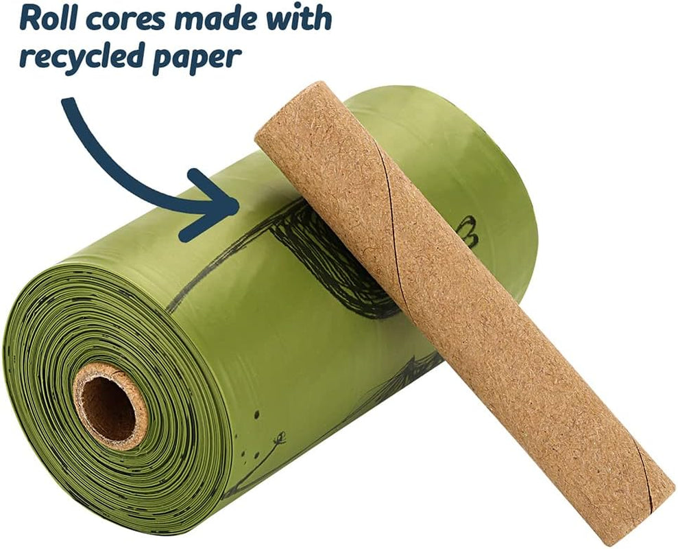 Eco-Friendly Biodegradable Dog Poop Bags – Extra Thick, Leak-Proof & Scented or Unscented Options