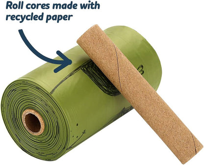 Eco-Friendly Biodegradable Dog Poop Bags – Extra Thick, Leak-Proof & Scented or Unscented Options