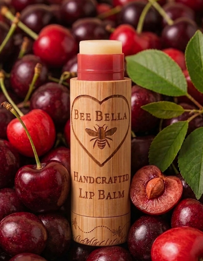 Door County Cherry Beeswax Lip Balm