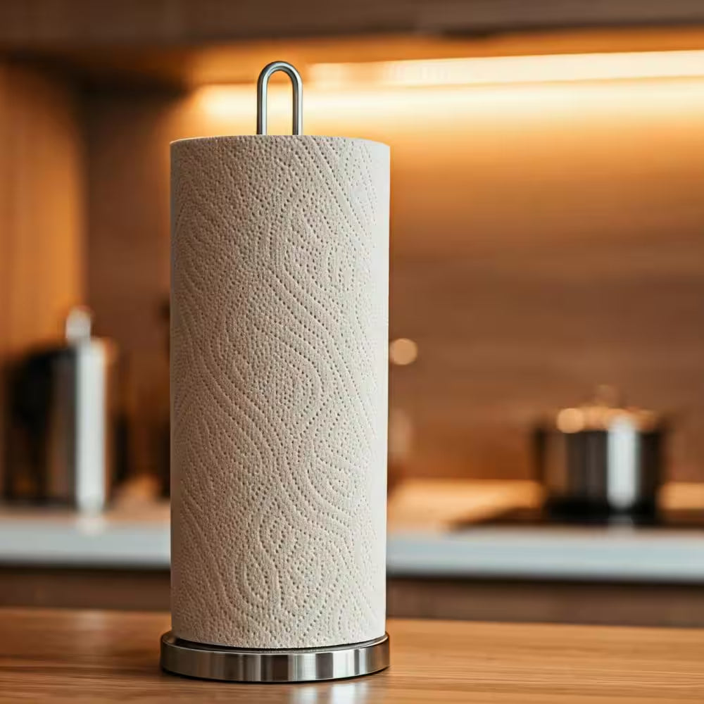 Natural Unbleached 100% Recycled 2-Ply Jumbo Roll Paper Towels