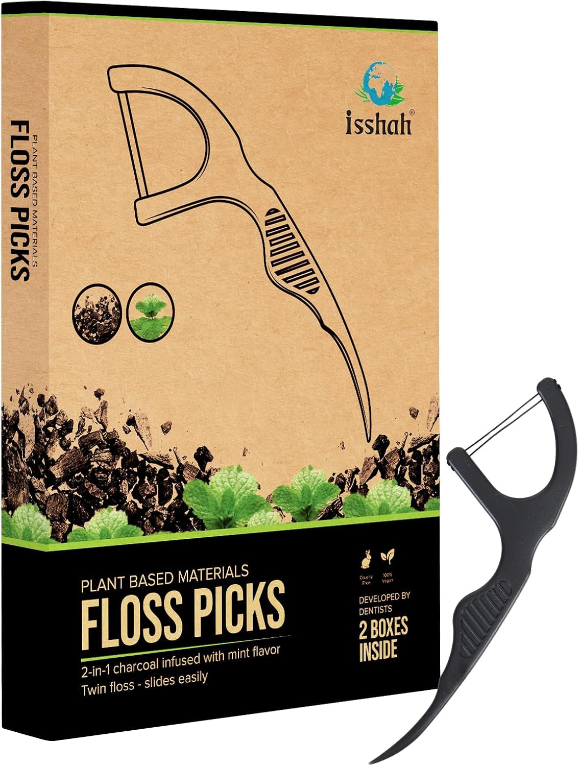 Premium Eco-Friendly Dental Floss Picks — For a Healthier Smile and Planet