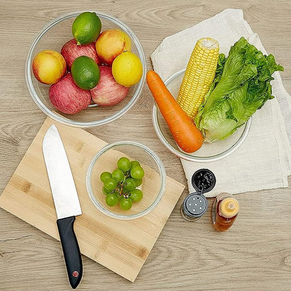 Mix & Store Glass Bowl Set