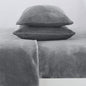 Solid Plush Sheet - Velvet Luxe Collection