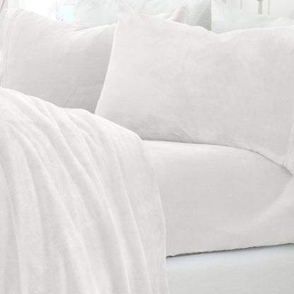 Solid Plush Sheet - Velvet Luxe Collection
