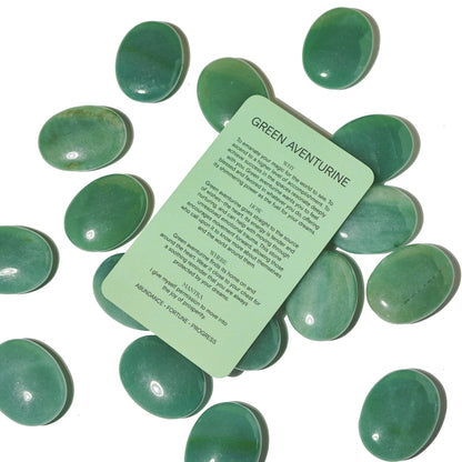 Green Aventurine Palm Stone