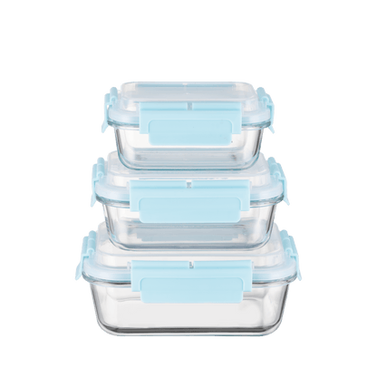High Top Lid Rectangle Containers