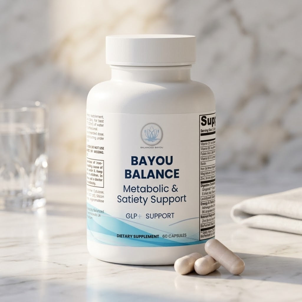 Bayou Balance Botanical Metabolic Support Capsules | Balanced Bayou