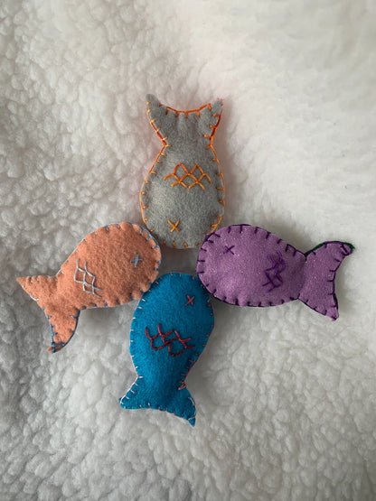 Organic Cat-Nip Fish Cat Toy!