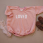 Loved Sweatshirt Romper - more colors