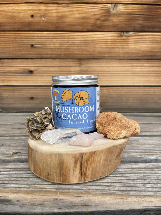 Mushroom Cacao Honey (Malama) 4 oz.