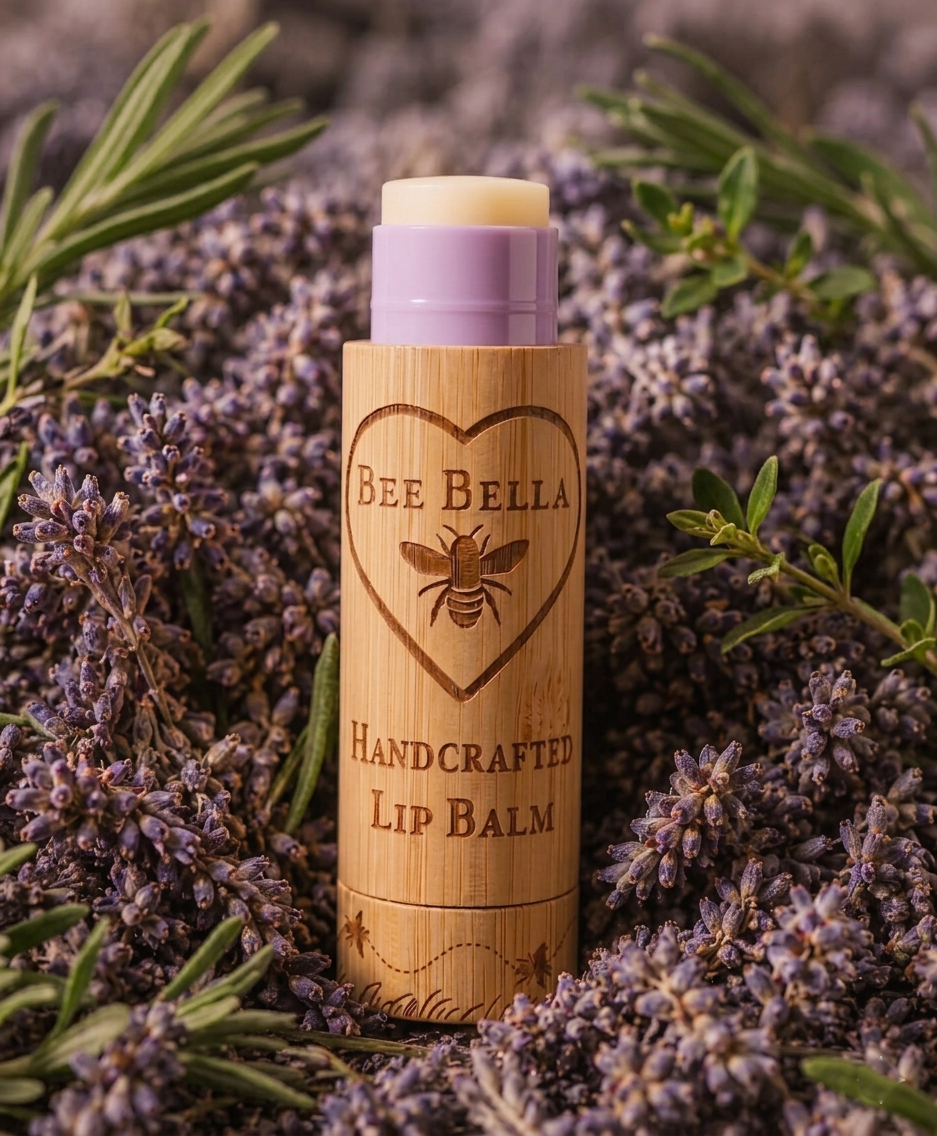Lavender Vanilla Beeswax Lip Balm