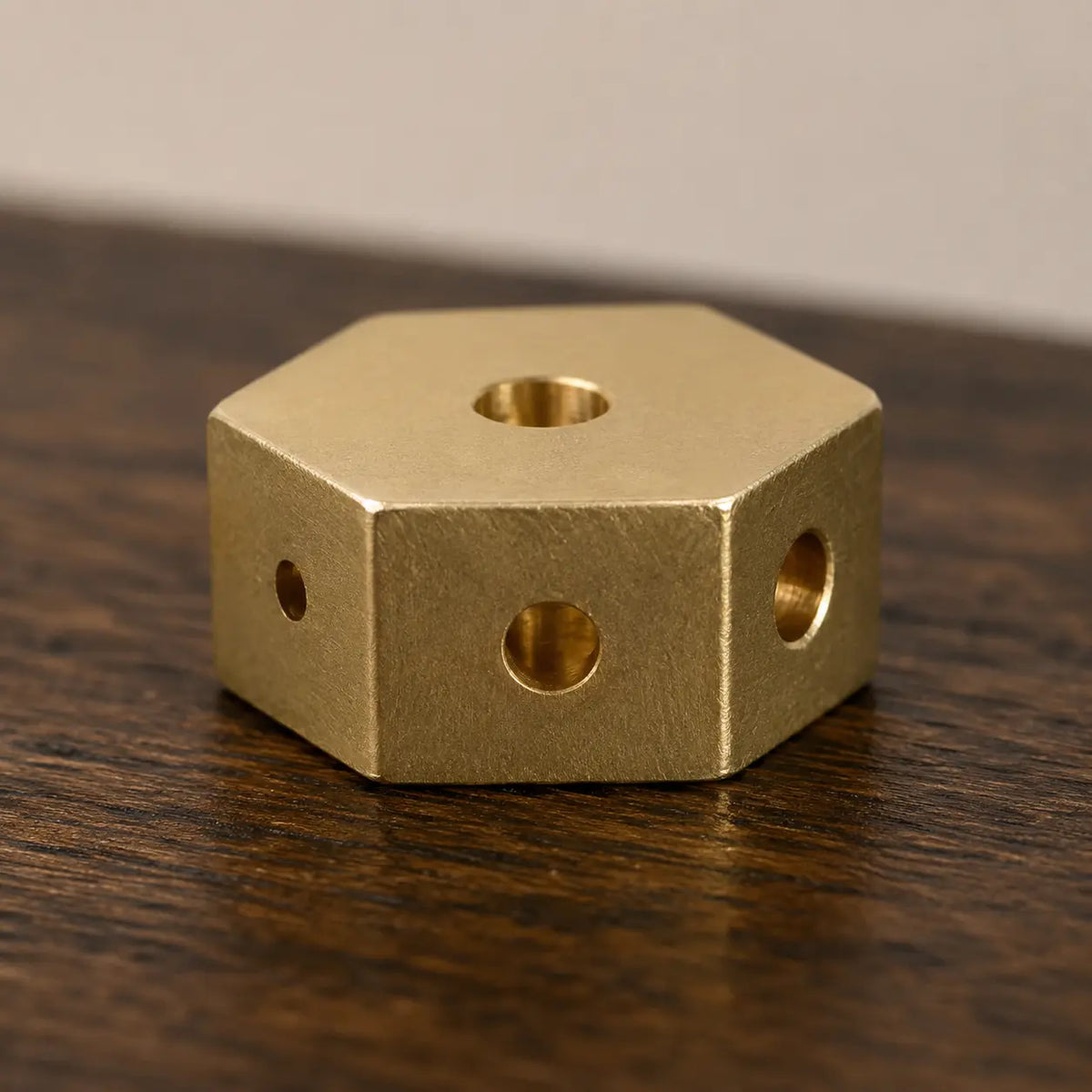 Tibetan Brass 4-Hole Incense Holder for Incense Sticks