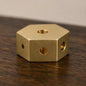 Tibetan Brass 4-Hole Incense Holder for Incense Sticks
