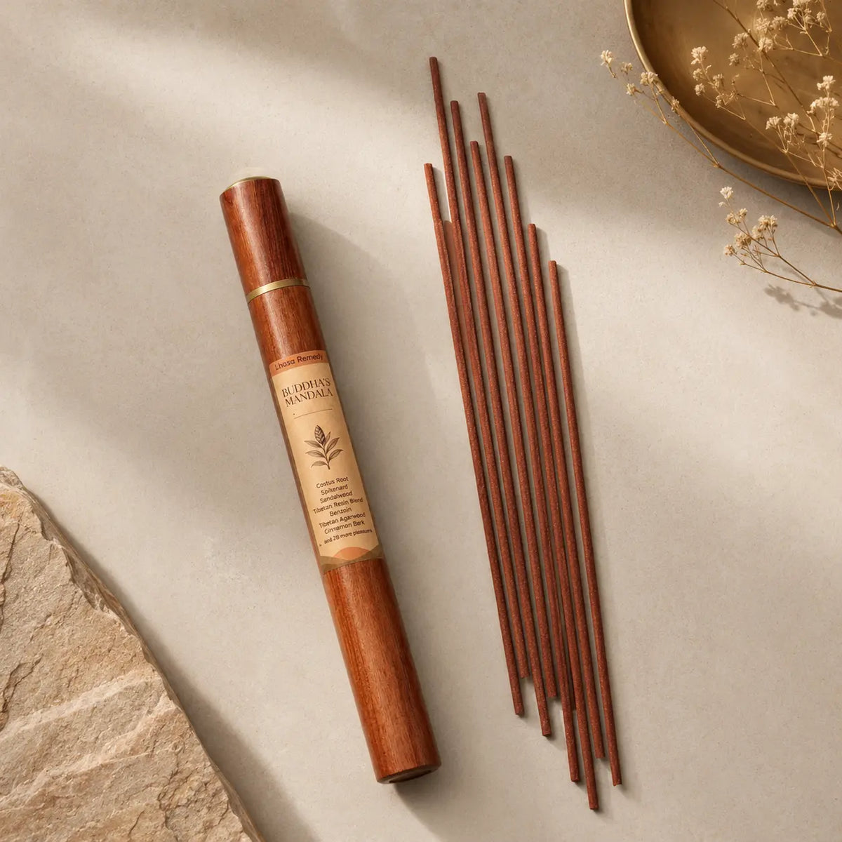 Buddha's Mandala Tibetan Incense Sticks for Offering