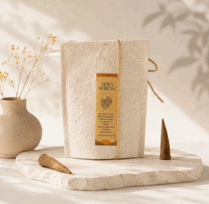 Sera Serene Tibetan Incense Cones for Meditation & Calm