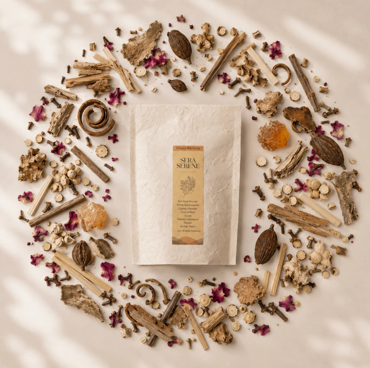 Sera Serene Tibetan Incense Cones for Meditation & Calm