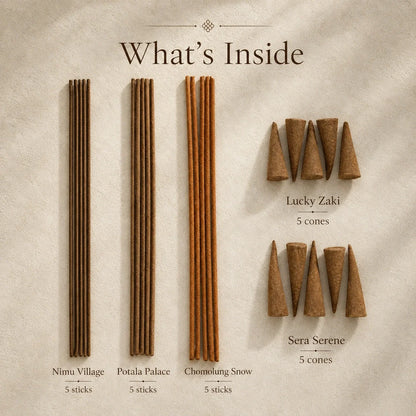 All Mine Tibetan Incense Ritual Set — 5 Blends