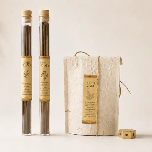 Zen Groove Tibetan Incense Set for Meditation Practice