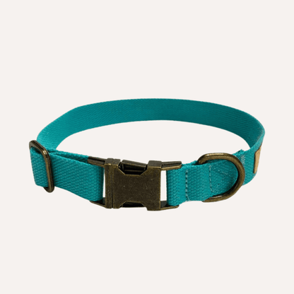 Malibu Sunset Sustainable Hemp Cotton Adjustable Dog Collar– Durable & Soft