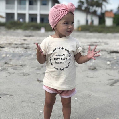 Mamas Favorite Human Organic Kids T-shirt