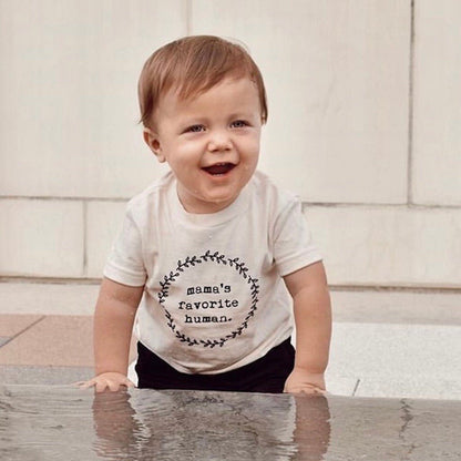 Mamas Favorite Human Organic Kids T-shirt