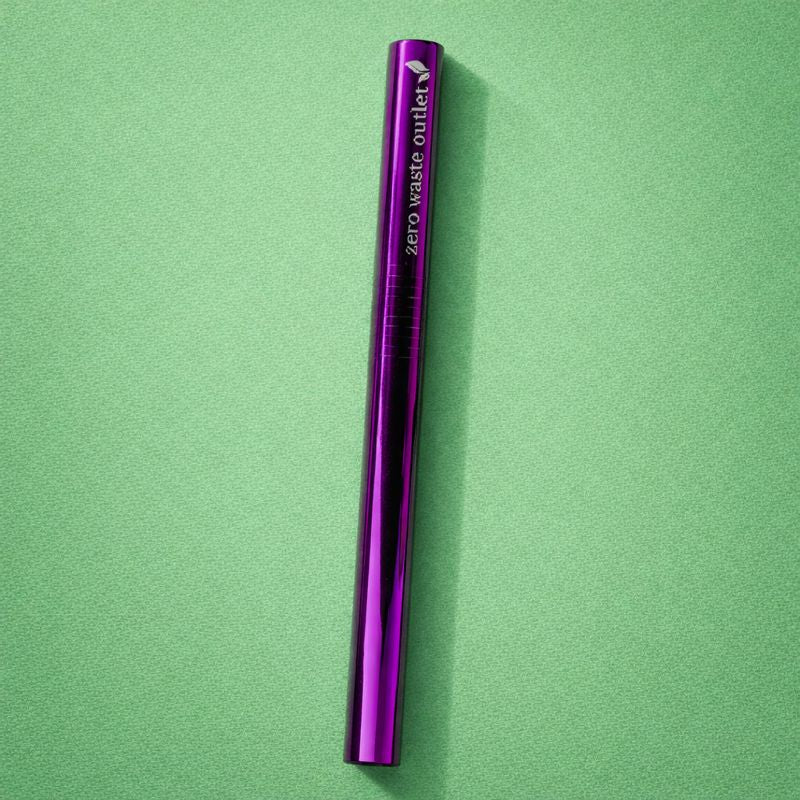 Reusable Metal Milkshake & Smoothie Straw