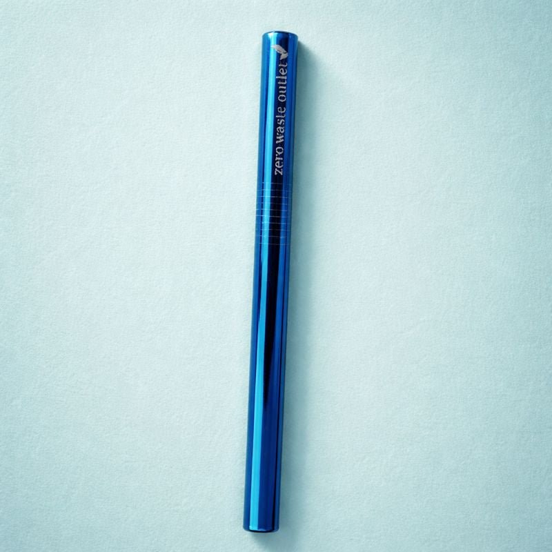 Reusable Metal Milkshake & Smoothie Straw