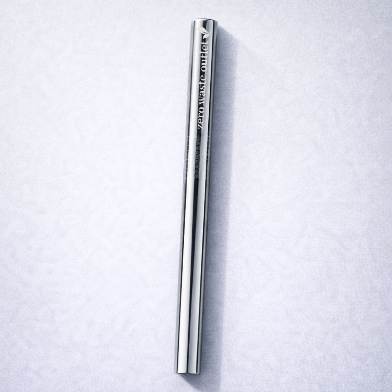Reusable Metal Milkshake & Smoothie Straw