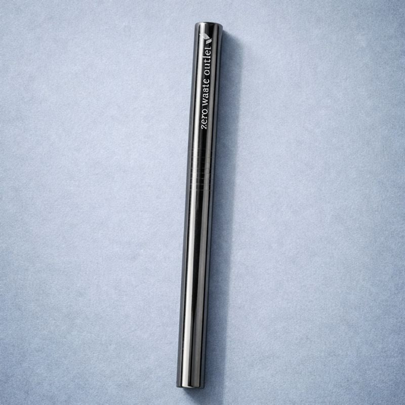 Reusable Metal Milkshake & Smoothie Straw