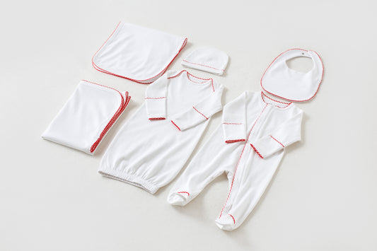 Red Newborn Take Me Home Set