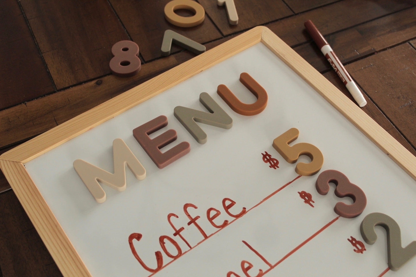 Silicone Magnetic Numbers 20 Piece Playset